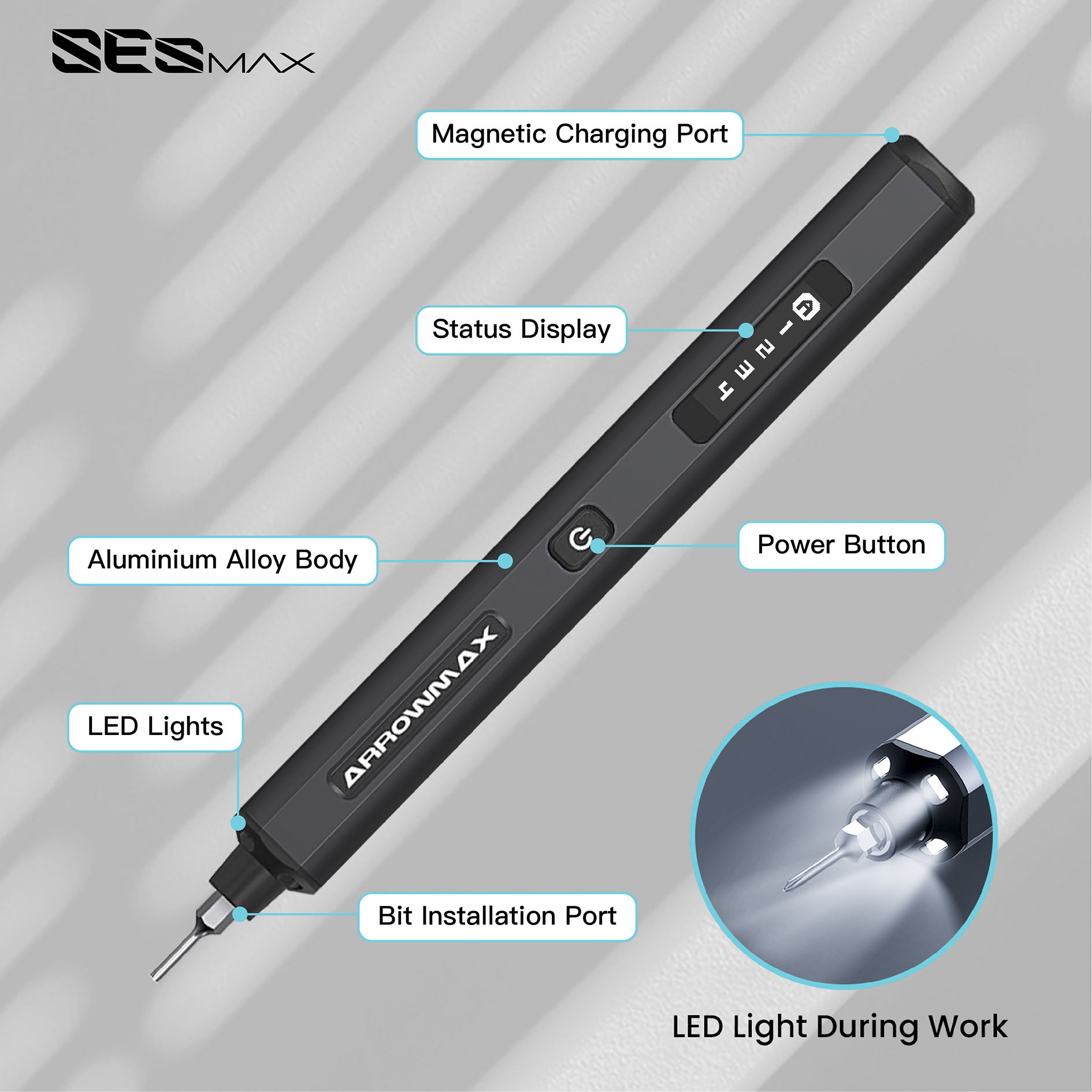 iF Design - SES MAX-Smart Motion Control Electric Screwdriver