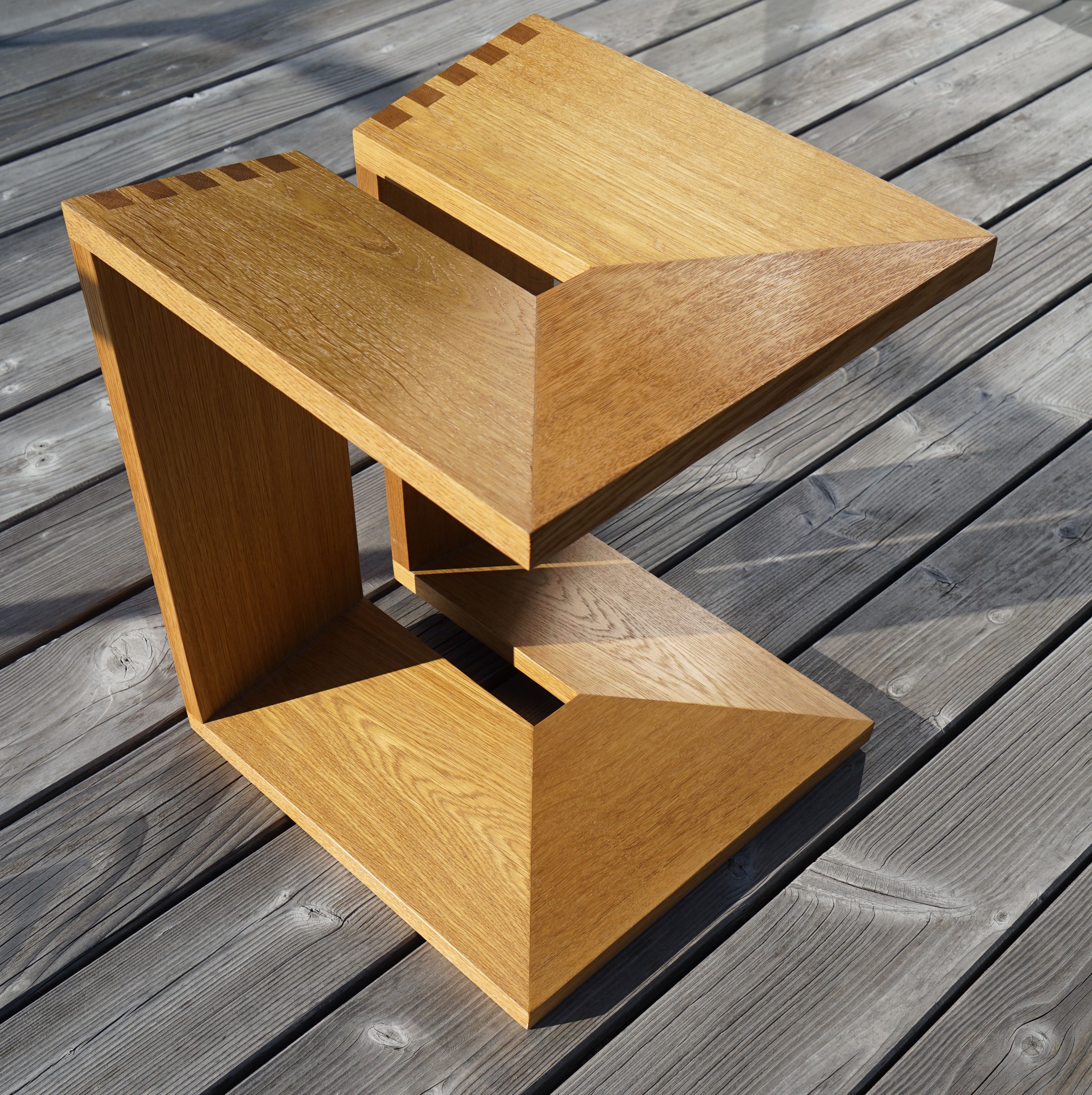 ASWCC  (all solid wood cantilever chair )