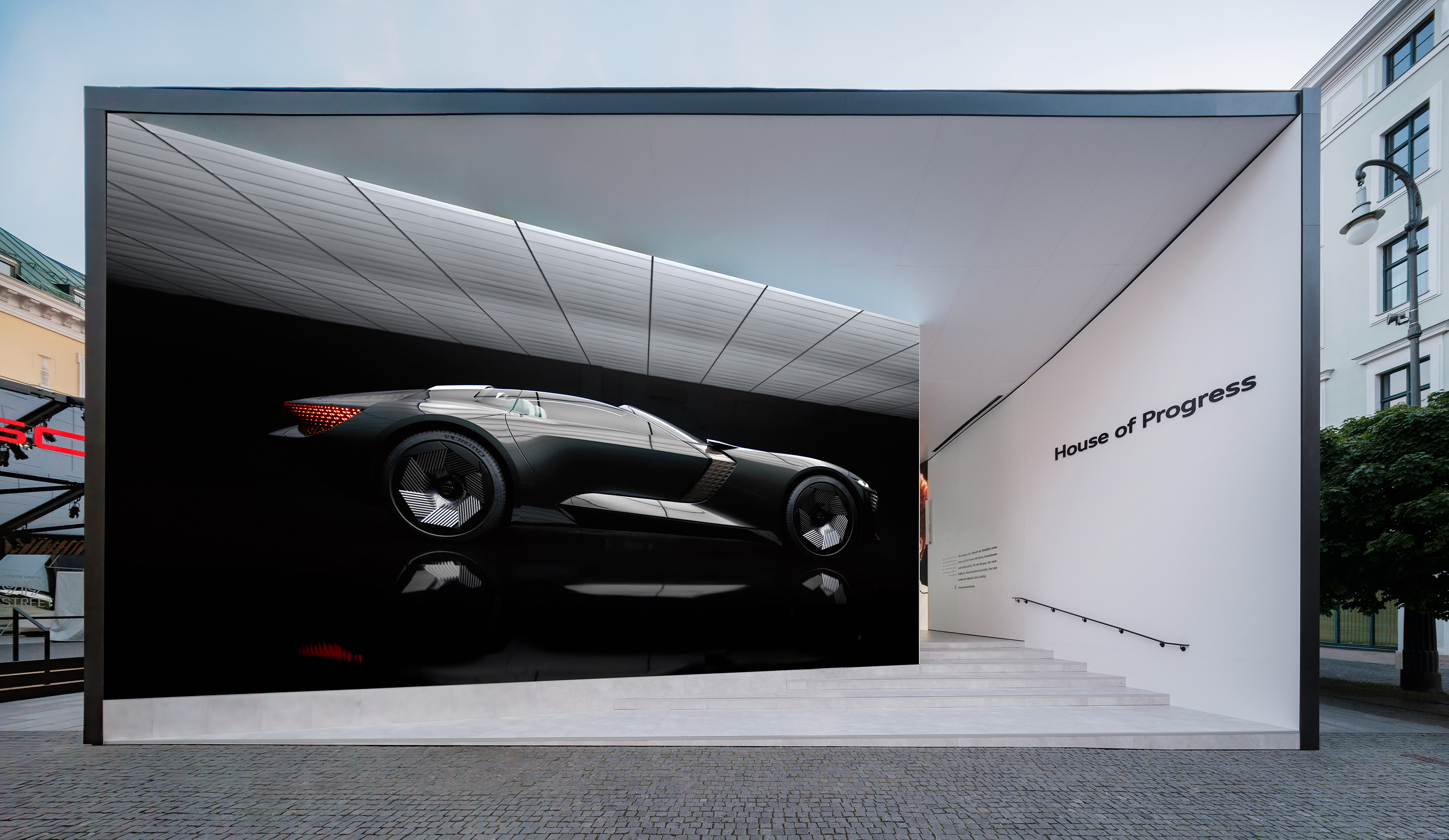 Audi House of Progress IAA Mobility 2021