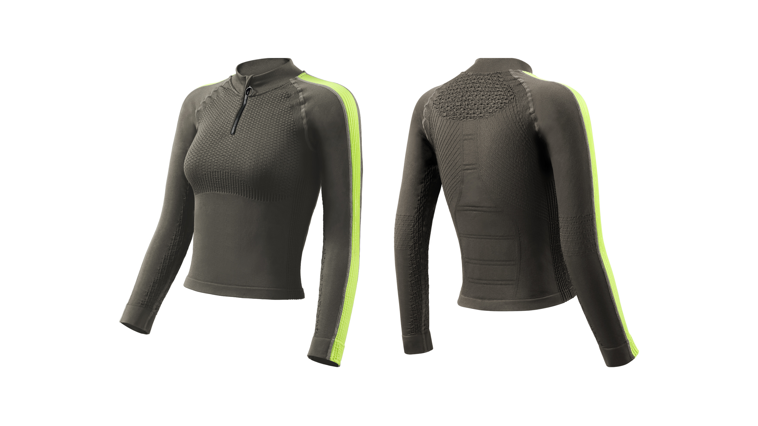 Wearx - 3D seamlessin athletic long sleeve shirts 