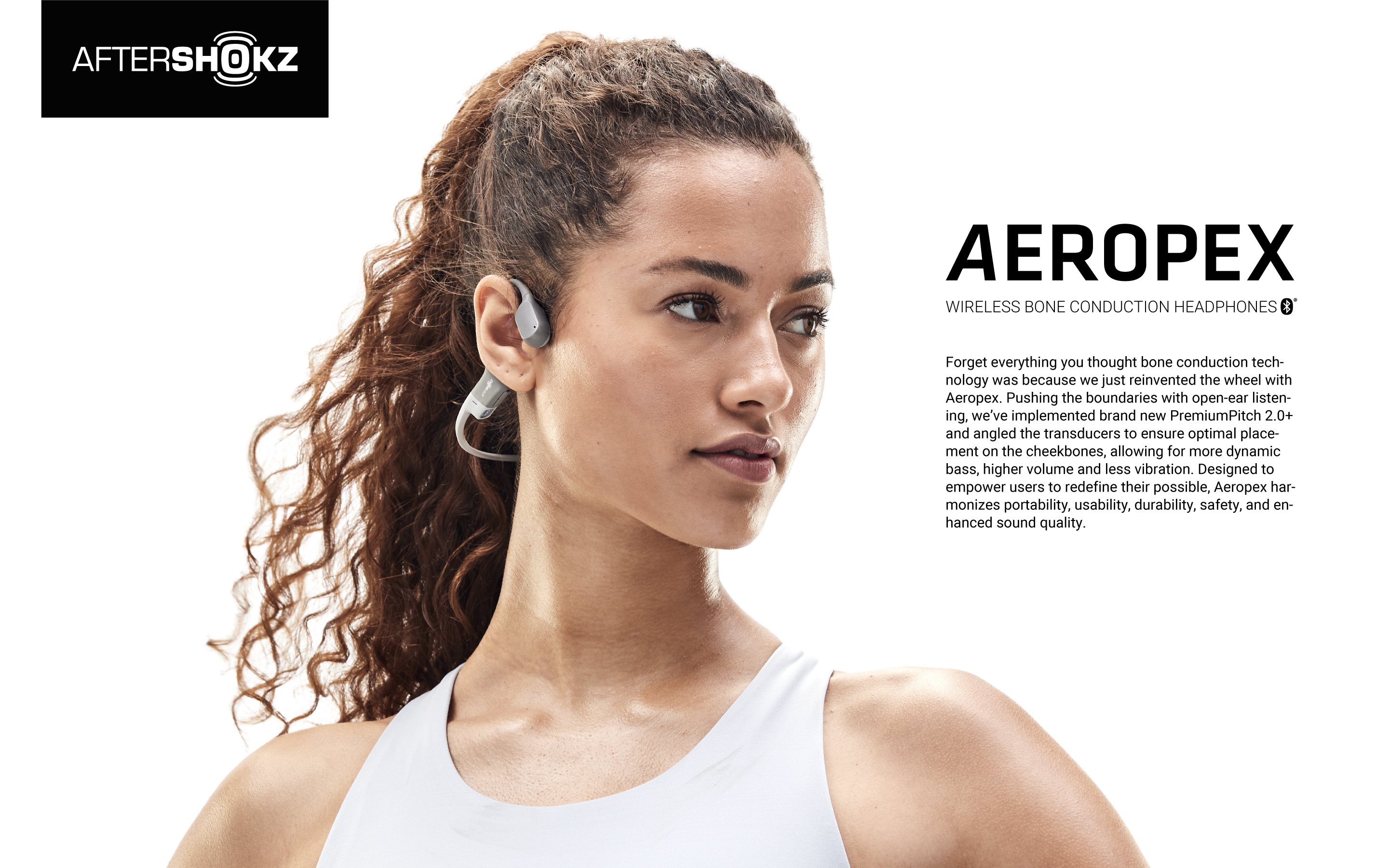 AfterShokz Aeropex Bone Conduction Headphones