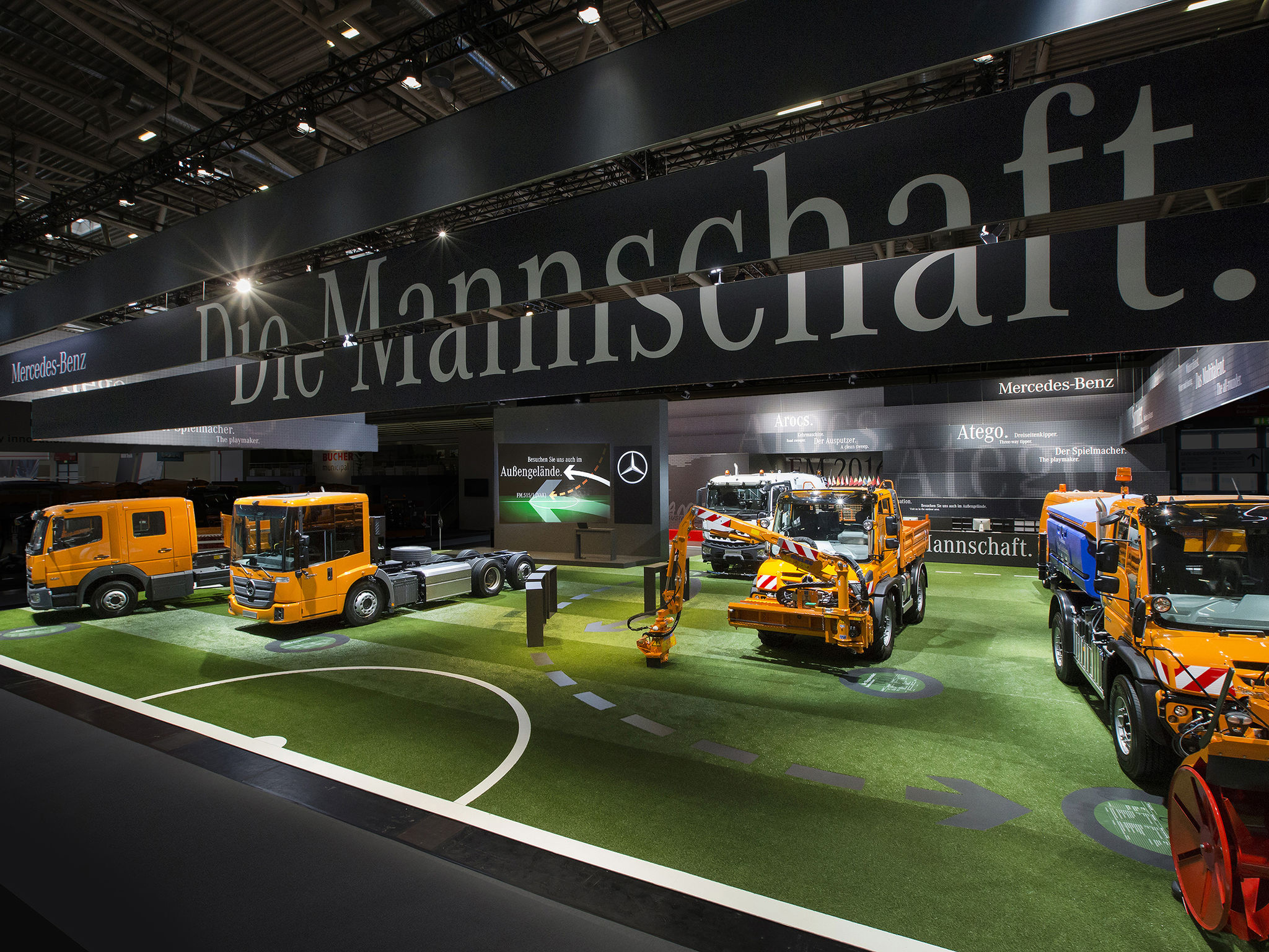 Mercedes-Benz at IFAT 2016