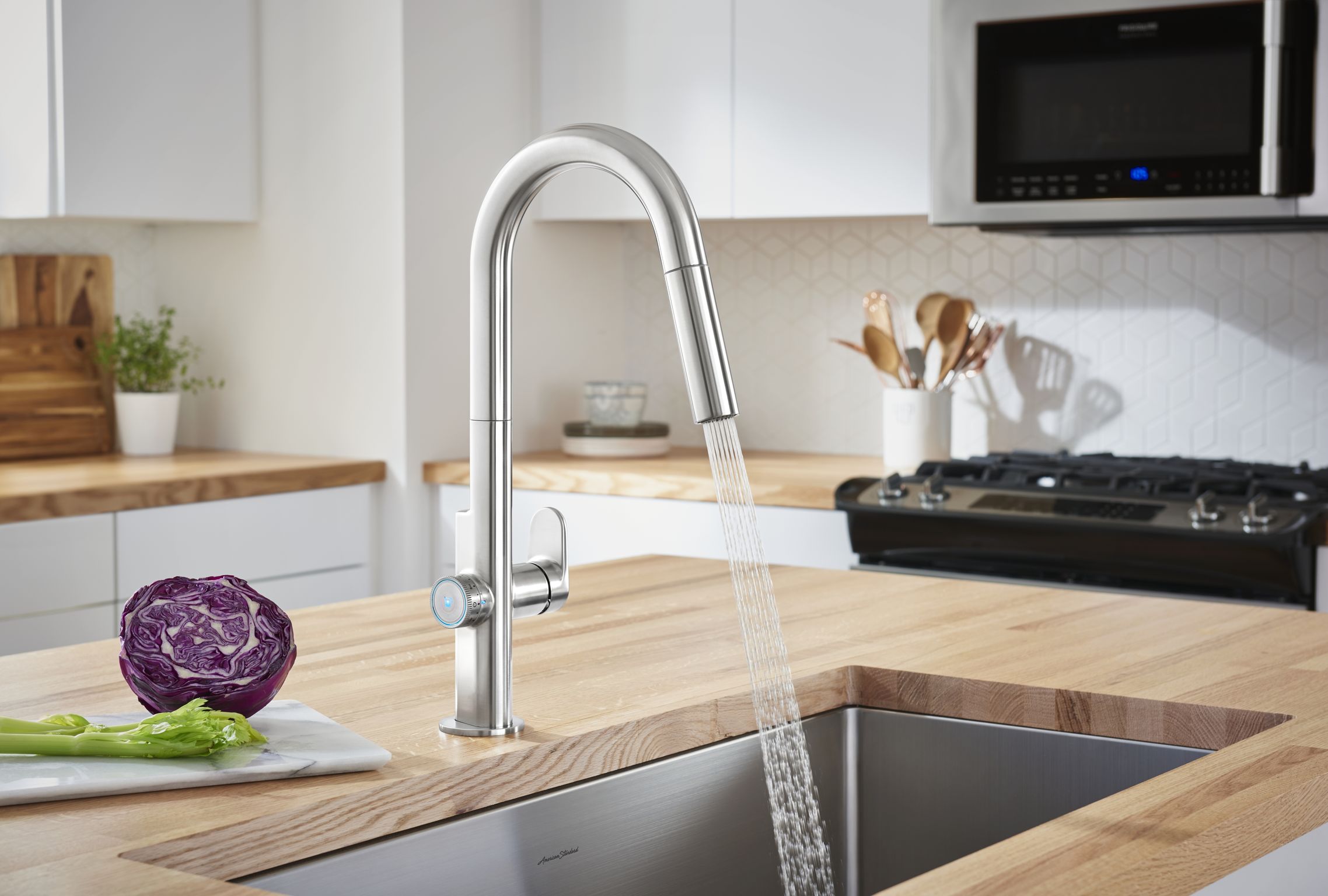 Beale MeasureFill Touch Kitchen Faucet