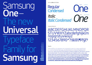 SamsungOne Typeface