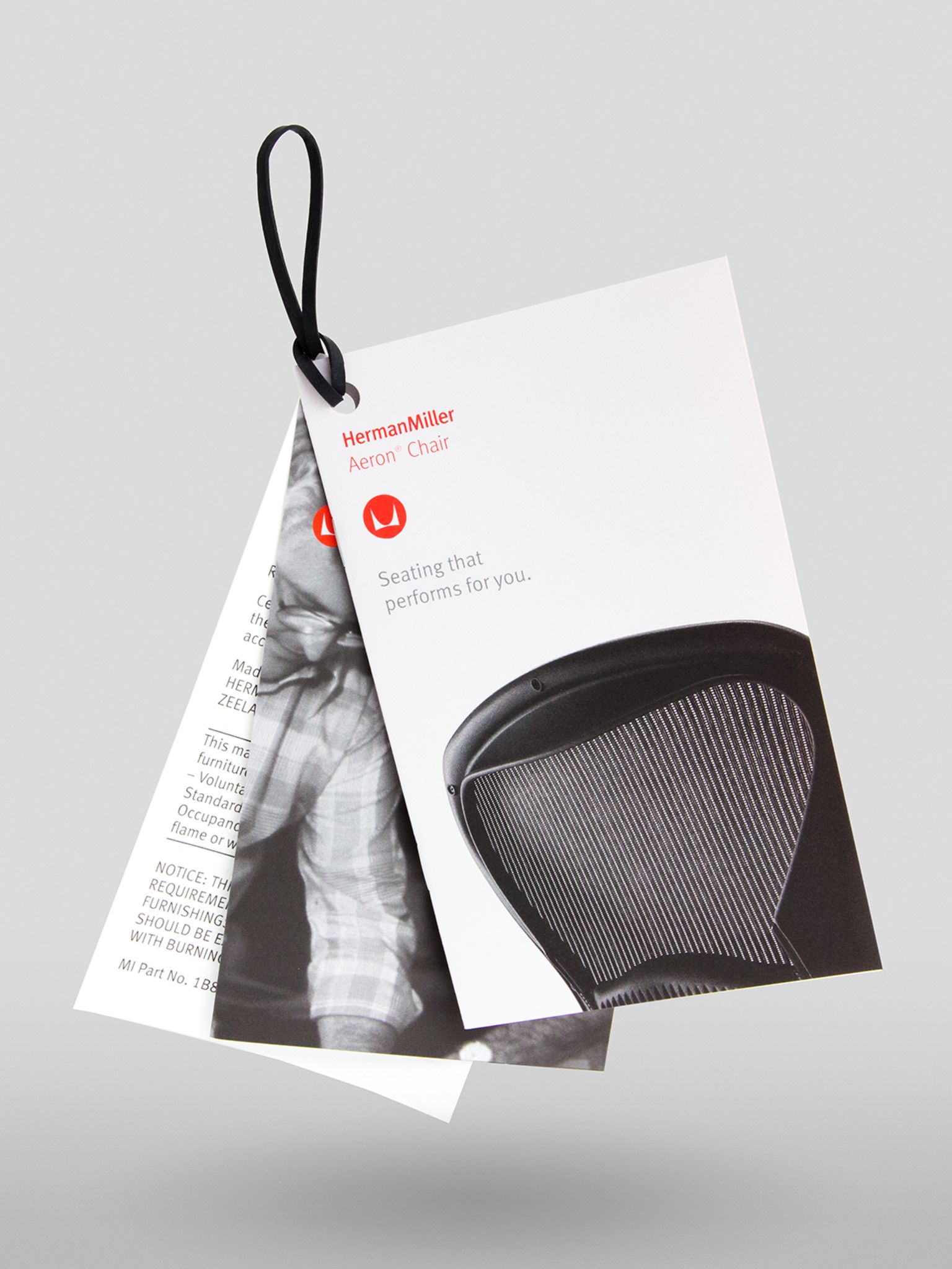 Herman Miller Hangtags