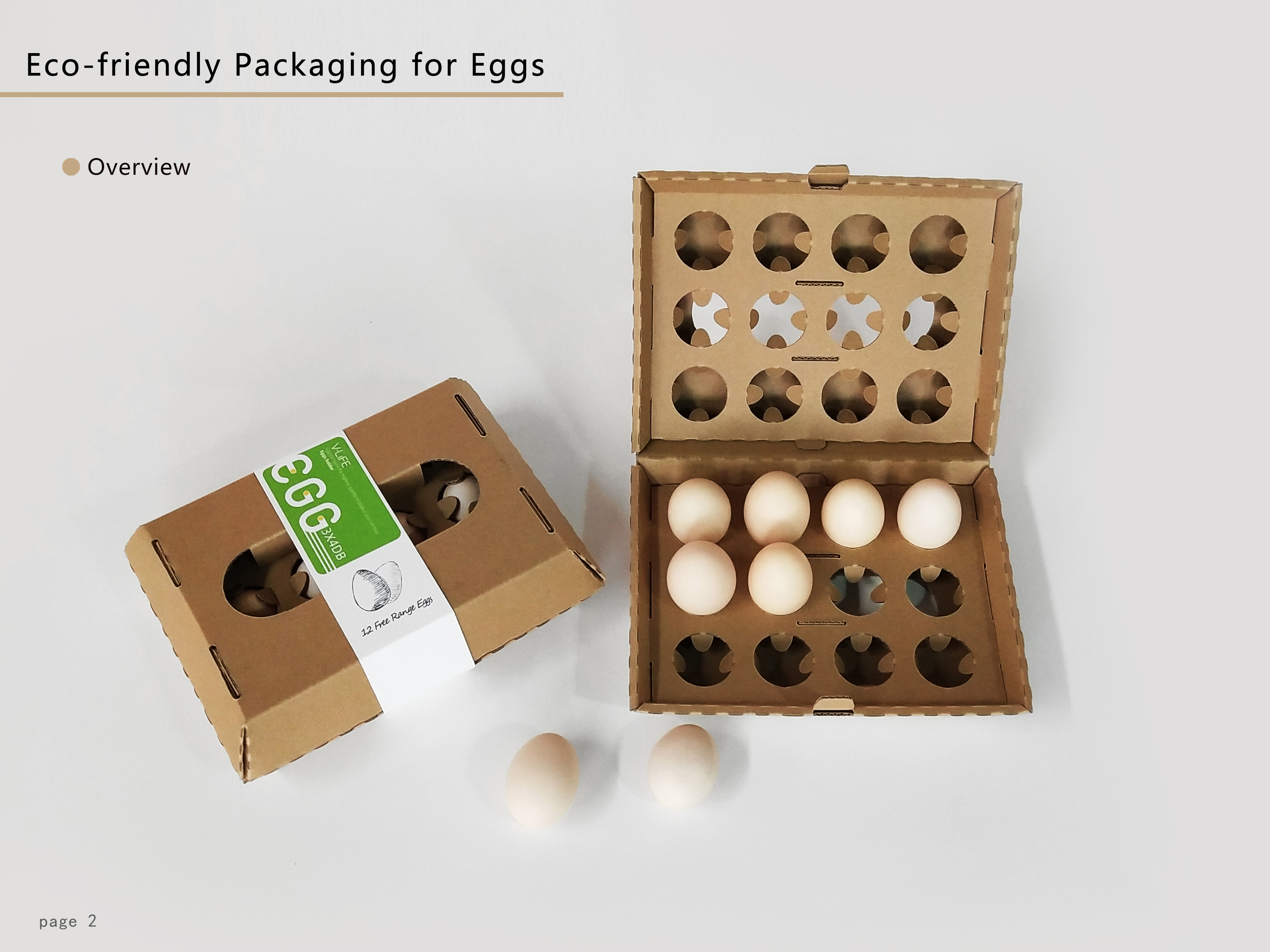 Eco-friendly Packaging for Eggs