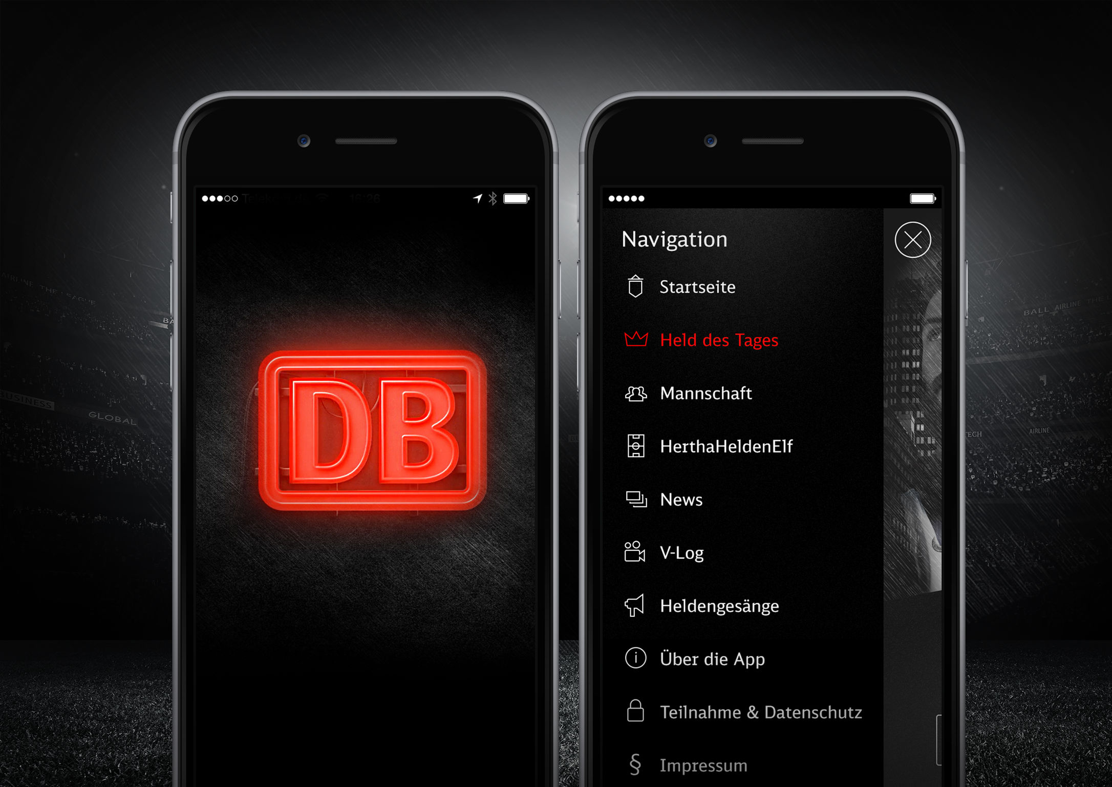 DB HerthaHelden App