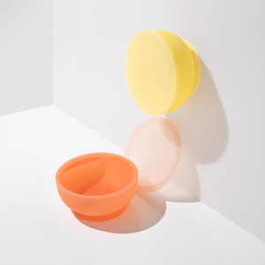 Olababy Silicone Suction Bowl with Lid