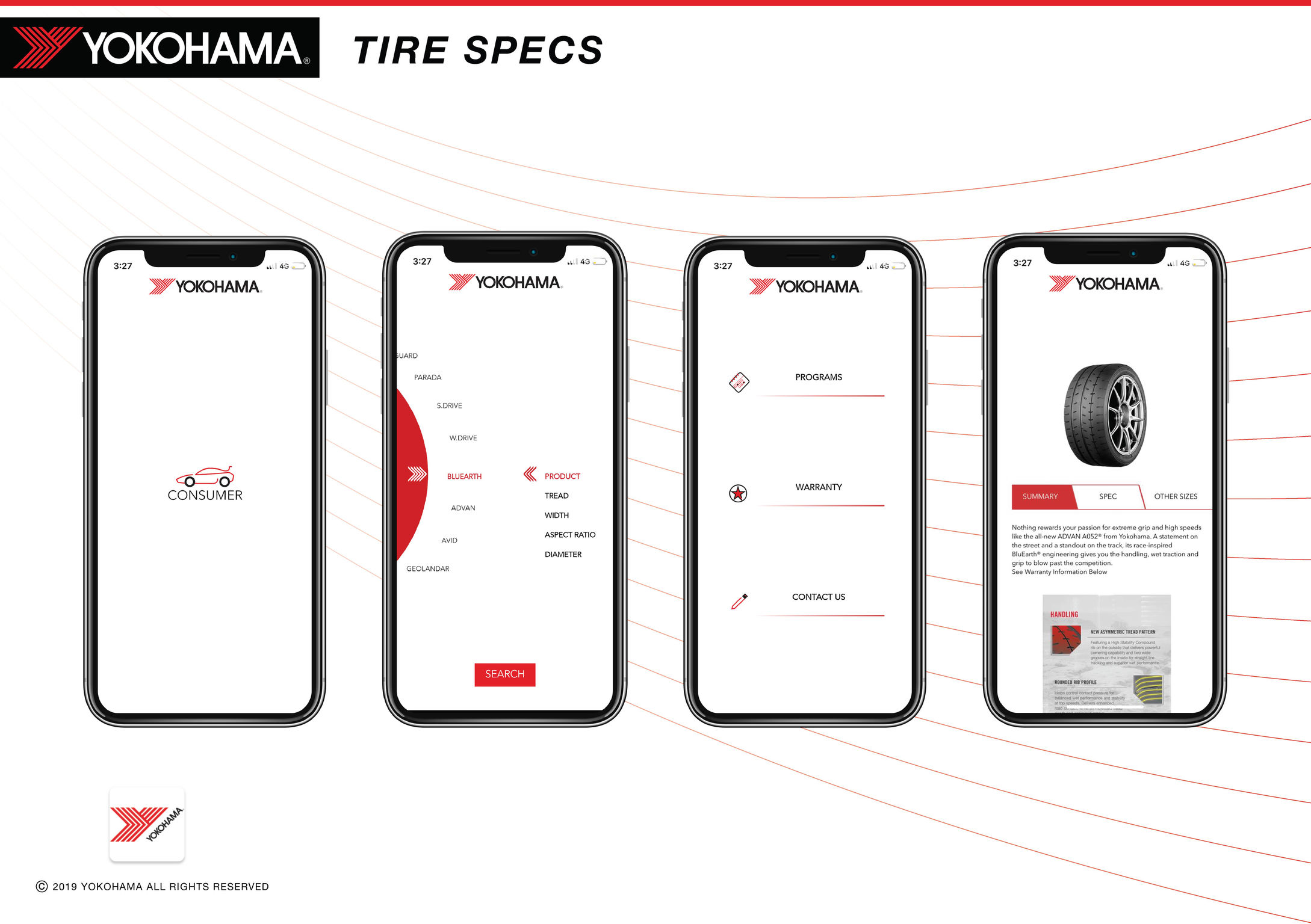 Yokohama Tire Specs