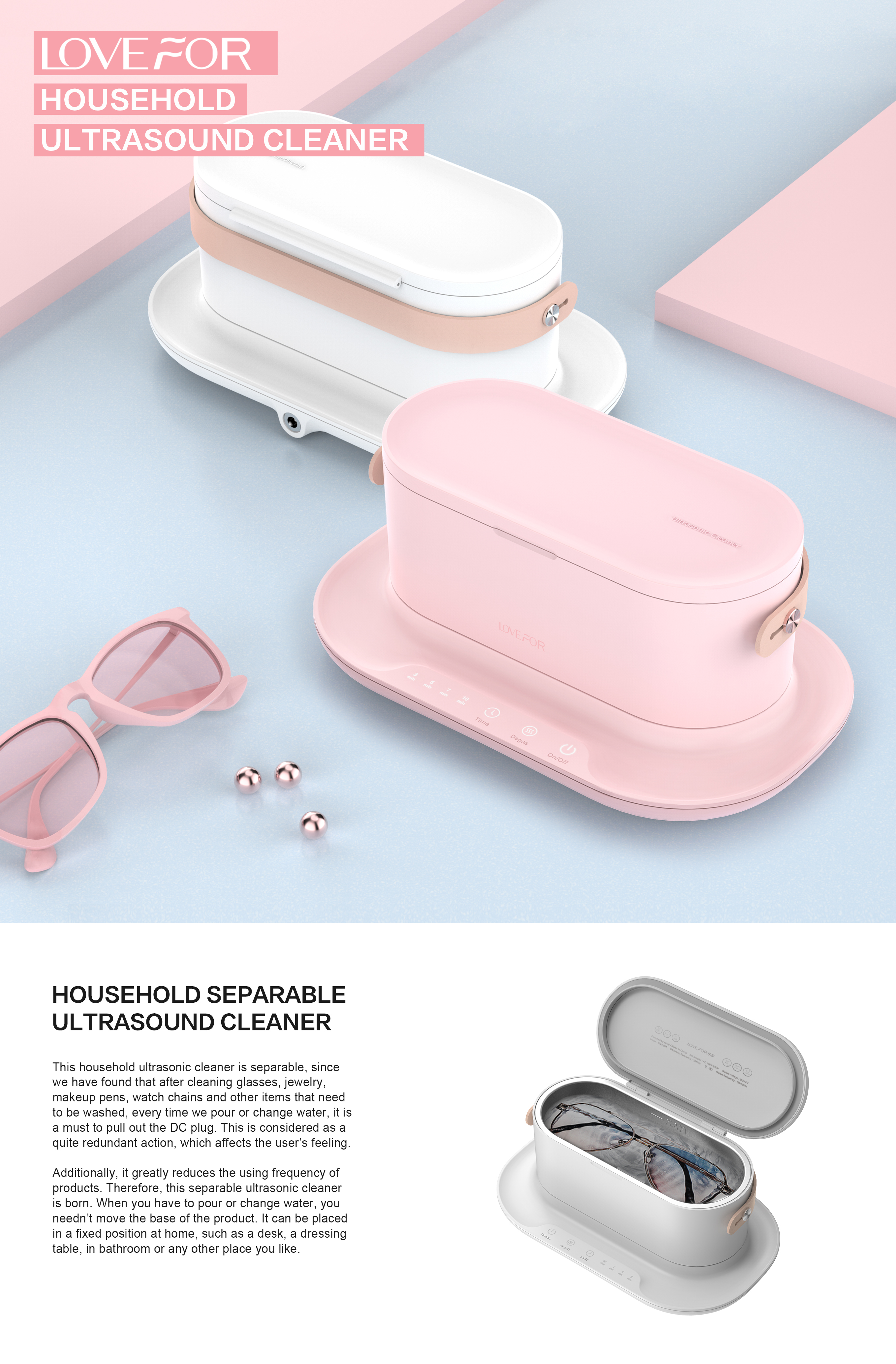 Pan ·Dora Ultrasonic cleaner