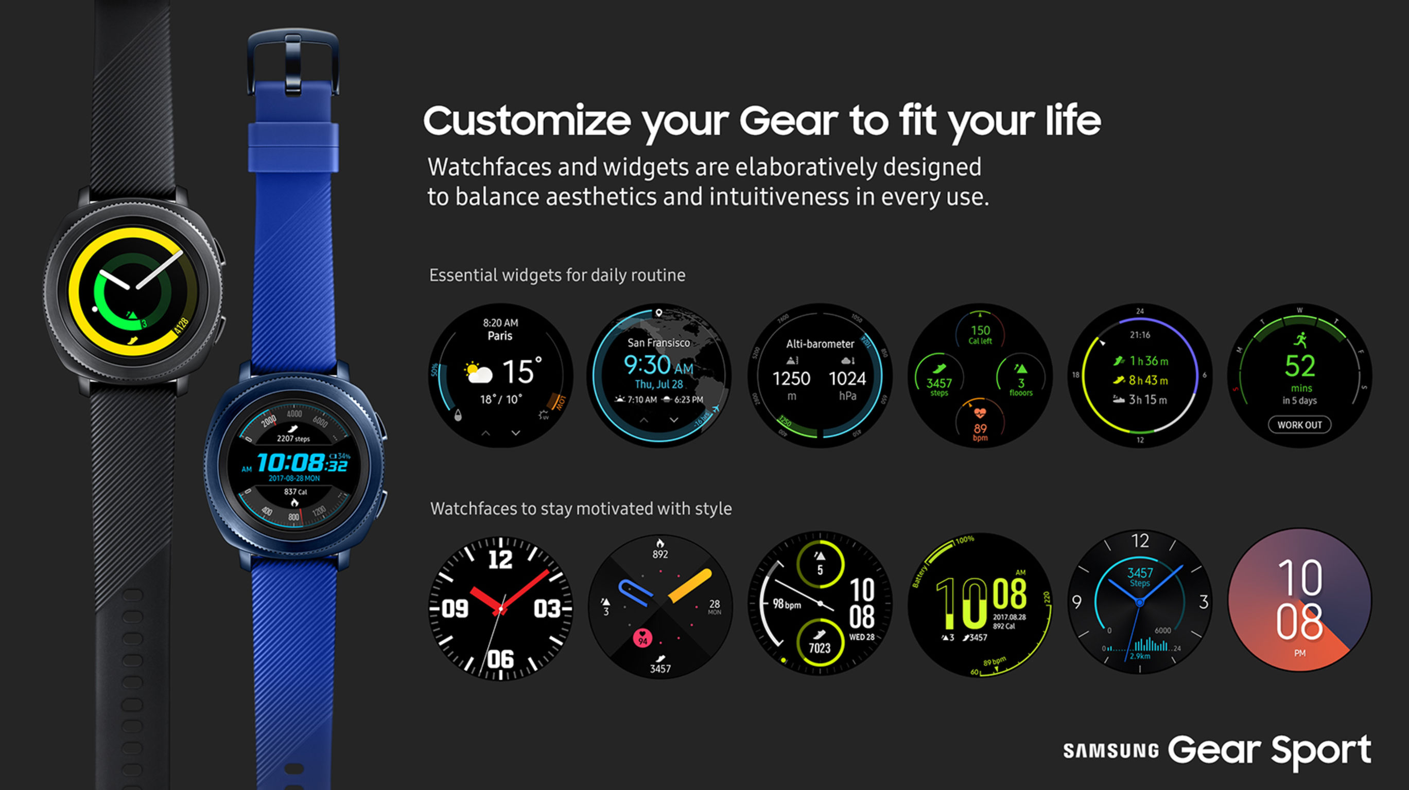 Samsung Gear Sport UX